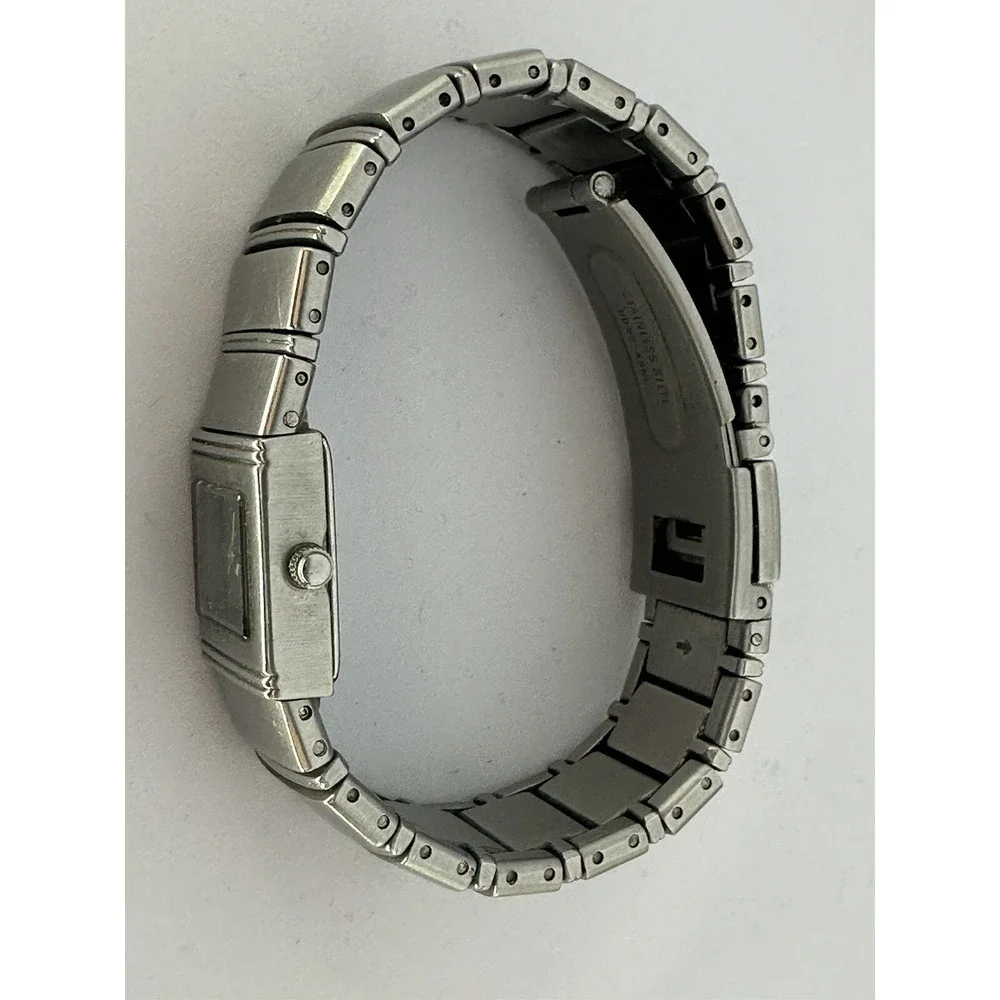 Kenneth Cole Women Watch kc4209 New‎ Battery Rare 17MM Stainless Steel Band Z